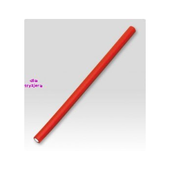 Papiloty czerwone 12mm - 12szt    !